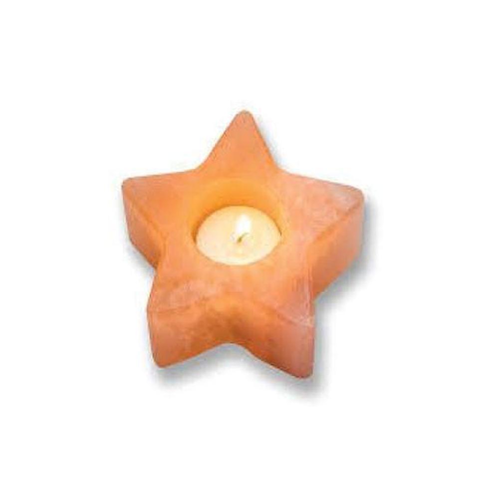 Himalayan Pink Salt Candleholder Shape | Crystal Rock | Pink Rock-Himalayan products-The Himalayan Salt Collective